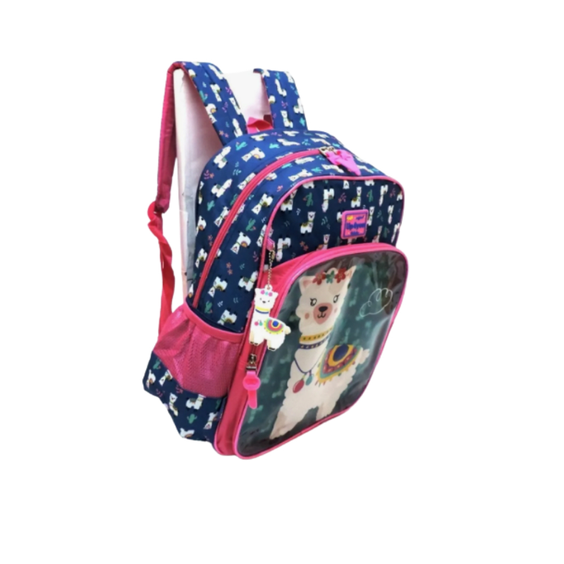 Mochila Infantil Costas Lhama Feminina Transparente Up4you 