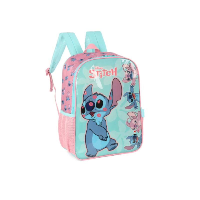 Mochila Costas Escolar Disney Stitch