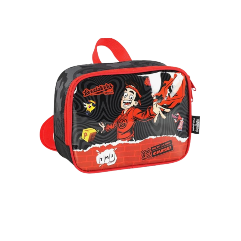 Mochila Rodinha E Lancheira Enaldinho