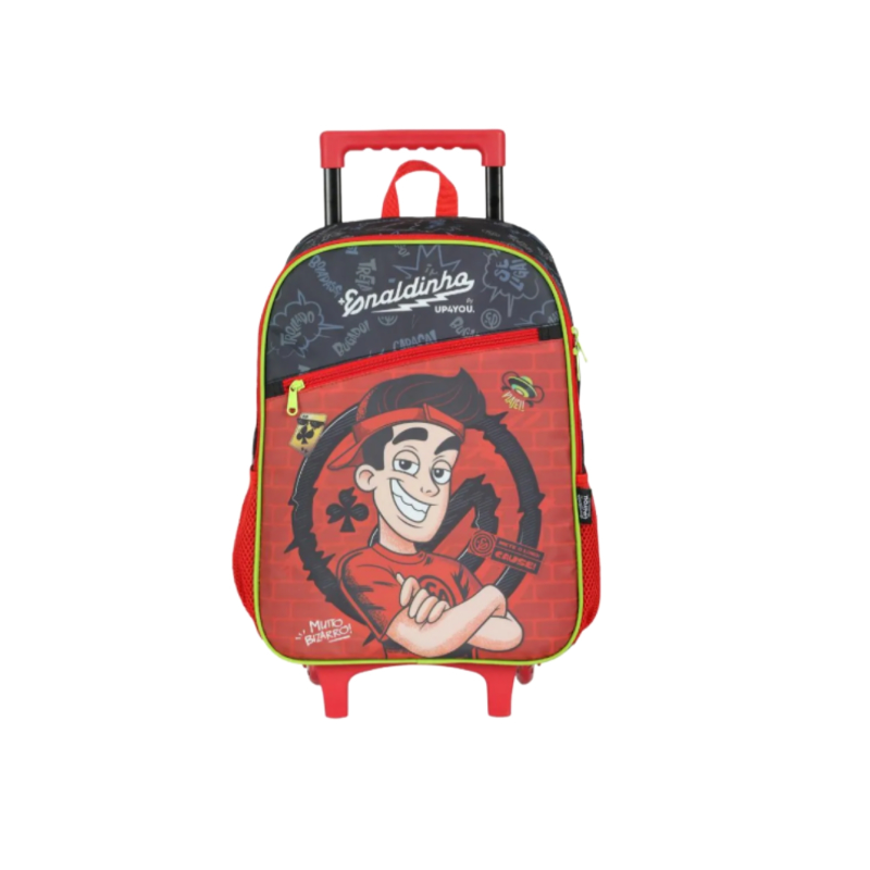 Mochila Rodinha E Lancheira Enaldinho